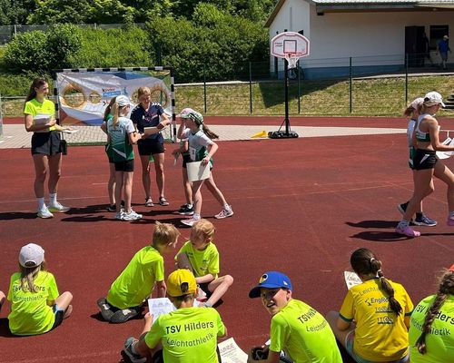 Beim Sommersportfest des TSV Hilders war der Name Programm