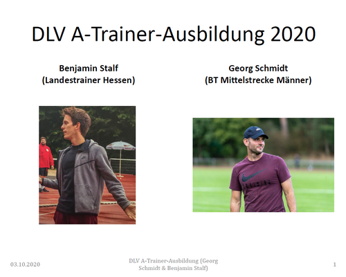 Neue Inhalte in Trainingsplanung / -methodik
