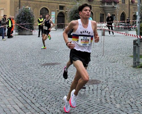 Marius Abele deutscher U23-Halbmarathon-Meister