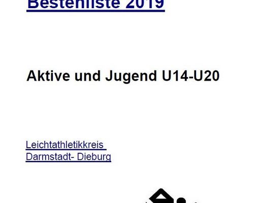 Bestenliste des Kreises Darmstadt-Dieburg