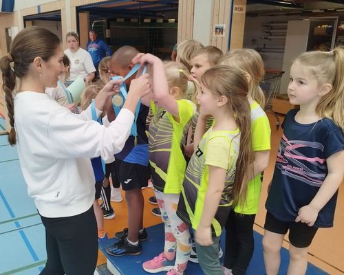 Erfolgreiche Kinderleichtathletik-AG an der Grundschule Manderbach –  Ein Rückblick auf das erste Halbjahr 2024/2025