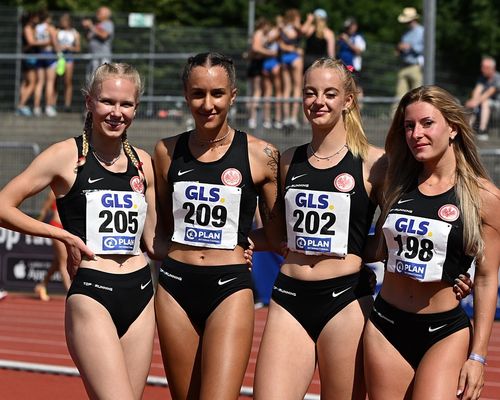 Hessischer LA-Nachwuchs bei der Team-DM in Hamburg erfolgreich: Titel für die WU16 der Startgemeinschaft Darmstadt/Gelnhausen/Wächtersbach 