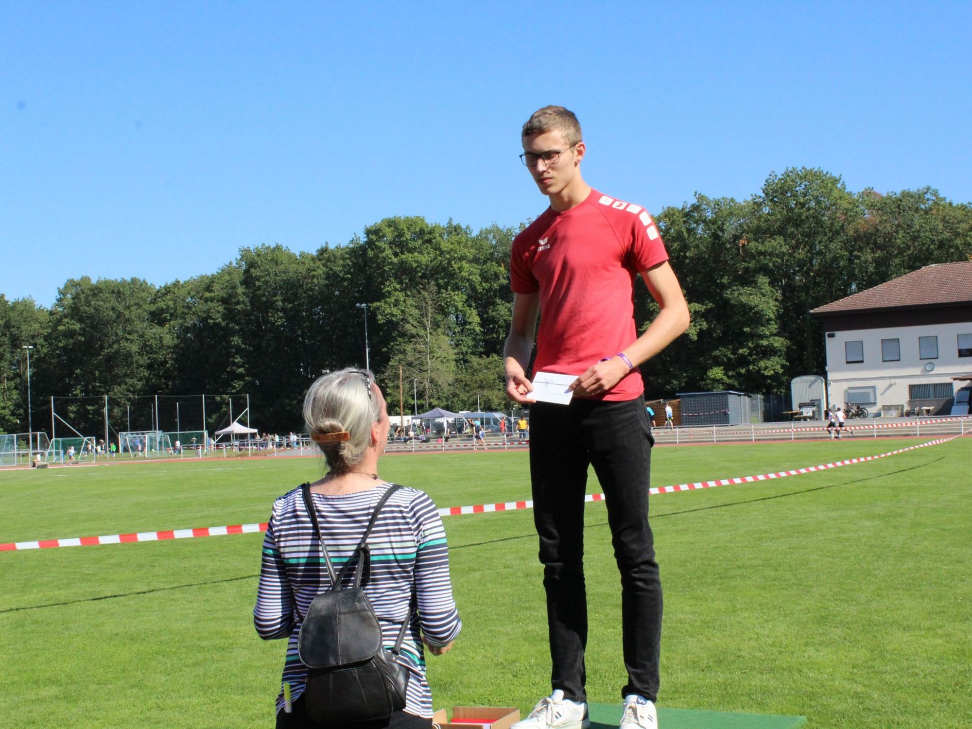 Die geehrten Sportlerinnen und Sportler