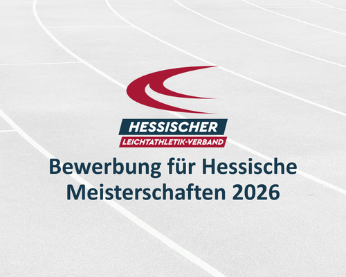 Erinnerung: Bewerbung für Hessische Meisterschaften 2026 läuft noch!
