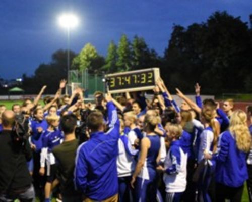 Weltrekord! TSV Friedberg-Fauerbach läuft eine Marathon-Staffel in 1:37:47 Stunden