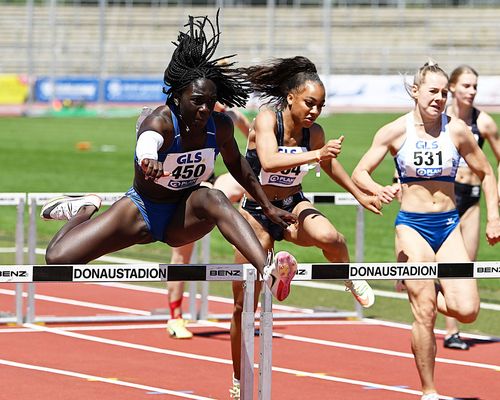 Hessenrekord von Hawa Jalloh über 100 Meter Hürden - Jana Becker locker zu 800-Meter-Gold - Okuku zeigt über 200 Meter der Konkurrenz die Hacken - Schäfer und Mikitenko beenden Hitzeschlacht über 3000 Meter als Dritte - 