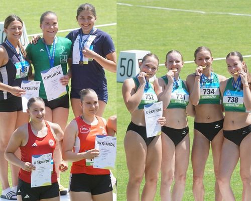 Süddeutsche Meisterschaften der Aktiven und Jugend U18 – 2 x GOLD für Athletinnen des Hünfelder SV