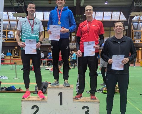 Hessische Hallenmeisterschaft 2026 der Masters in Stadtallendorf – 4x GOLD, 4x Silber, 2x BRONZE