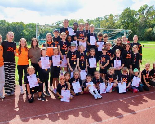 Gemeinsam laufen, springen und werfen – Kinderleichtathletik begeistert bei den Kreismeisterschaften in Kassel