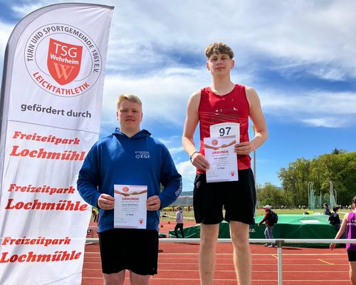 Karl Schunck verbessert Uraltkreisrekord im Diskuswurf