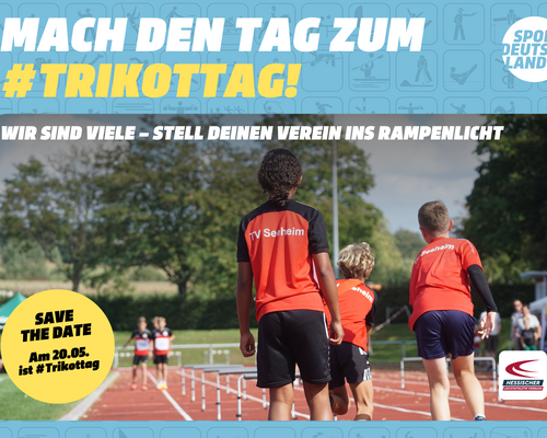 Am 20. Mai ist Trikottag!