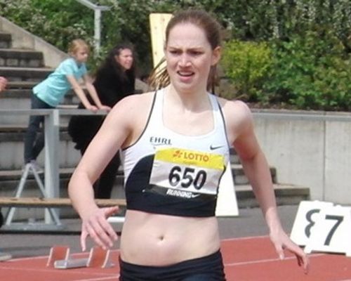 Eileen Demes Deutsche Vizemeisterin über 400m Hürden