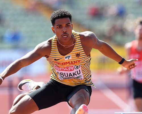 Joshua Abuaku souverän im Finale der 400m Hürden