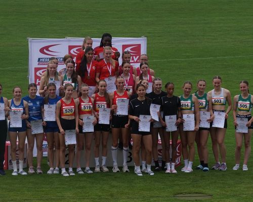 Hessische Meisterschaften der Aktiven / Jugend U18 – 3 x GOLD, 2 x SILBER, 1 x BRONZE - Greta Lucia Ritz und Amelie Witzel vom Hünfelder SV mit 3 x GOLD