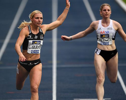 Tag 1 der Leichtathletik-DM in Braunschweig endet mit vier Medaillen für den HLV - Steinfurt & Fleischhauer holen jeweils Bronze - Mayer & Haase im Sprintfinale auf den Plätzen zwei und drei