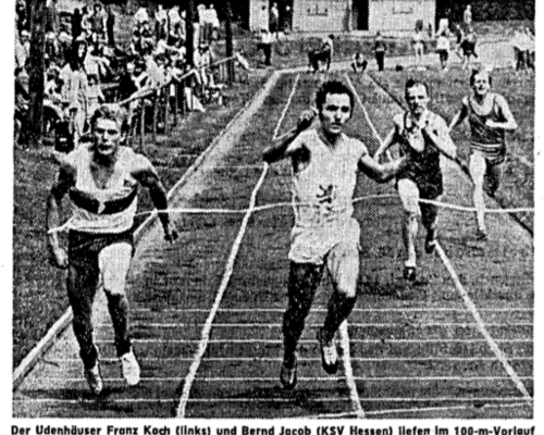 In 10,6 Sekunden über 100 Meter