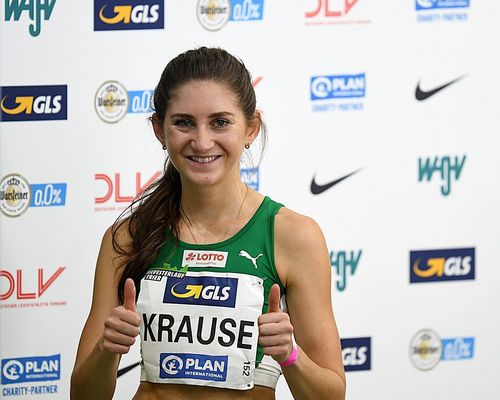 Die Hallen-EM kann kommen. Michael Pohl und Gesa-Felicitas Krause beim Finale der "World Athletics Indoor Tour" in Spanien am Start